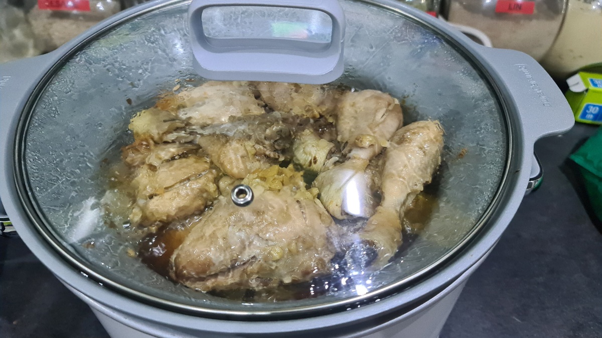 Poulet à la mijoteuse